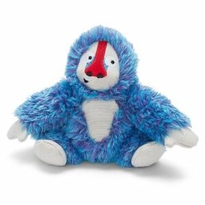 BarkBox Zeke the Cheeky Monkey Dog Toy Squeaky Plush Spiky Ball Whip-n-Flip